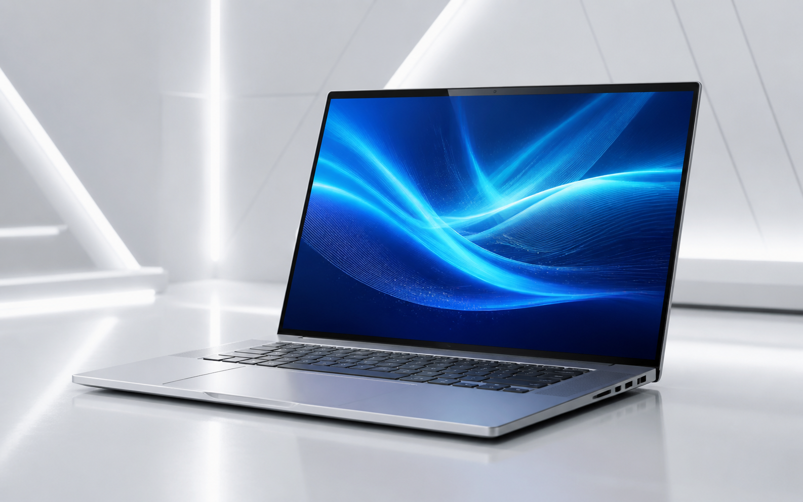 ภาพประกอบ ROG Zephyrus G16 ปี 2026 ในสตูดิโอสร้างสรรค์